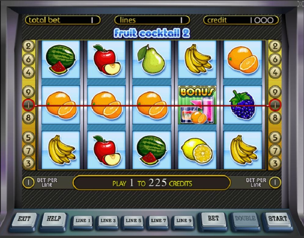 игровые автоматы фрукт коктейль